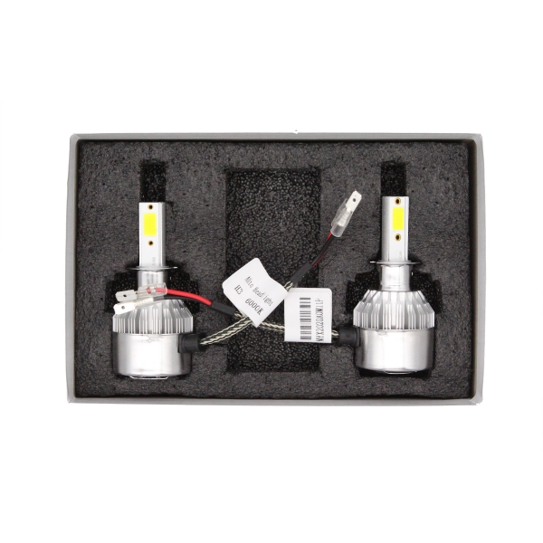 Светодиодные автолампы MYX C6 H3 12V 18W COB 6000K цена за 2шт.