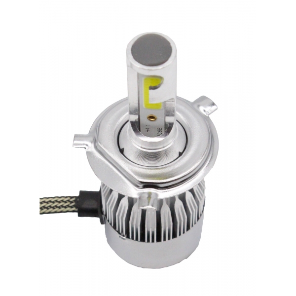 Светодиодные автолампы MYX C6 H4 12V 18W COB 6000K цена за 2шт.