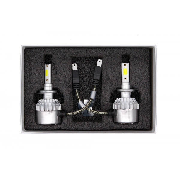 Светодиодные автолампы MYX C6 H7 12V 18W COB 6000K цена за 2шт.