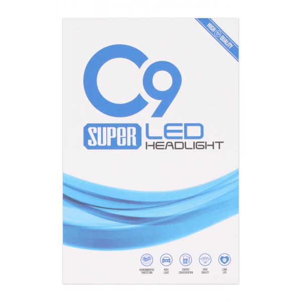 Светодиодные автолампы MYX C9 H4 12V 25W COB 6000K цена за 2шт.