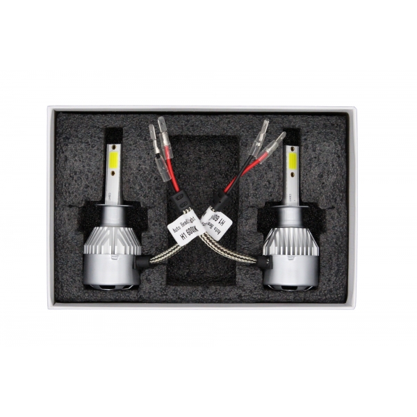 Светодиодные автолампы MYX C9 H1 12V 25W COB 6000K цена за 2шт.