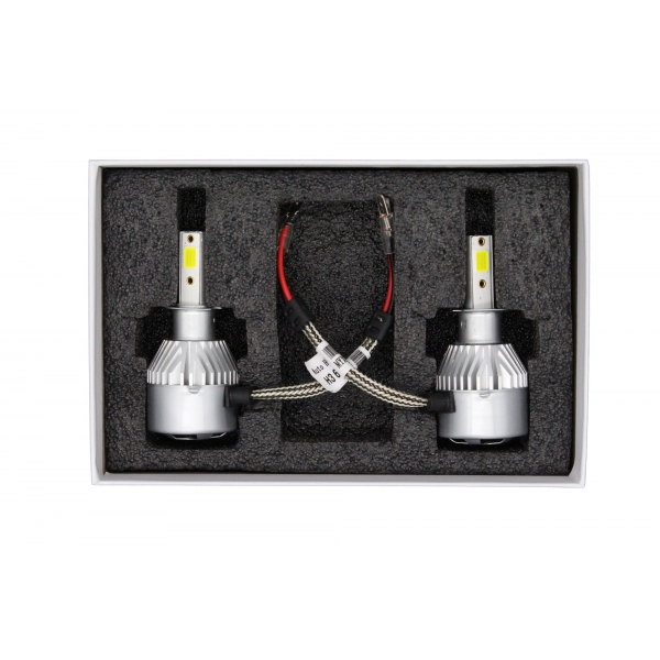 Светодиодные автолампы MYX C9 H3 12V 25W COB 6000K цена за 2шт.