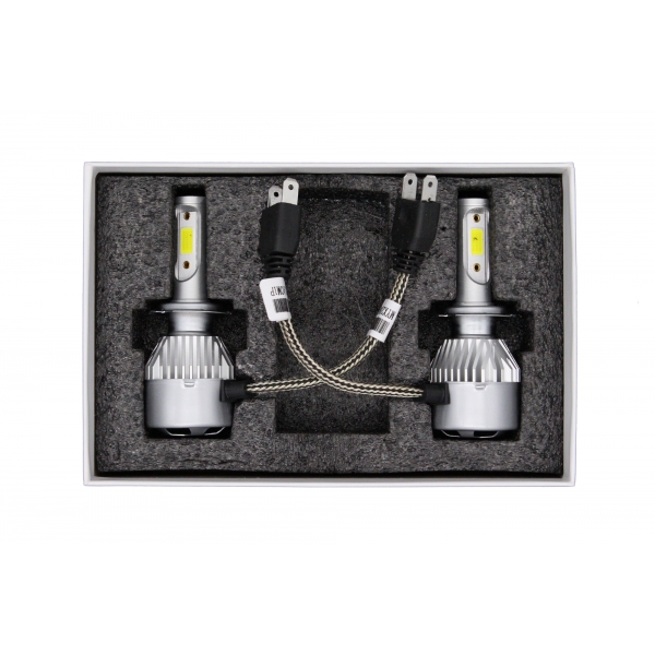 Светодиодные автолампы MYX C9 H7 12V 25W COB 6000K цена за 2шт.