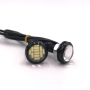 Ходовые огни "Орлиный глаз" MYX 12V 12LED 12W Желтый