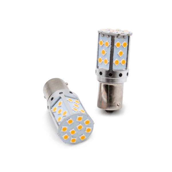 Габариты MYX P21 35SMD 12V 1156 Yellow BAU15s цена за 2шт.