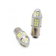 Габариты MYX P21 40SMD 12-24V White 1156 цена за 2шт.