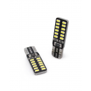 Габариты MYX T10 24SMD 12V цена за 2шт.