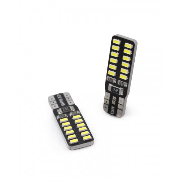 Габариты MYX T10 24SMD 12V цена за 2шт.