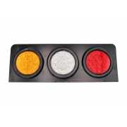 Задний фонарь MYX A18/3 24V 48W White/Yellow/Red, цена за 2шт.